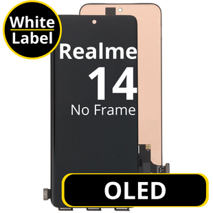 LCD OLED No Frame For Realme 14 - White Box