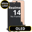LCD OLED No Frame For Realme 14 - White Box