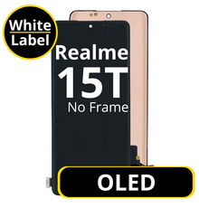 LCD OLED No Frame For Realme 15T - White Box