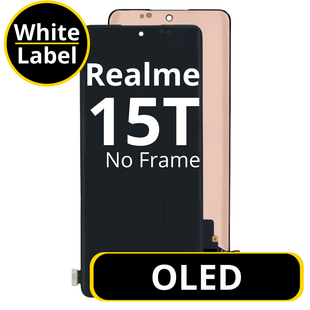 LCD OLED No Frame For Realme 15T - White Box