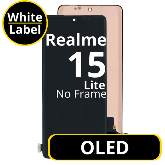 LCD OLED No Frame For Realme 15 Lite - White Box