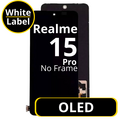 LCD OLED No Frame For Realme 15 Pro - White Box