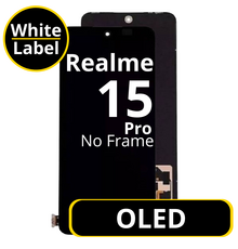 LCD OLED No Frame For Realme 15 Pro - White Box