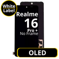LCD OLED No Frame For Realme 16 Pro + - White Box