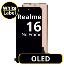 LCD OLED No Frame For Realme 16 - White Box