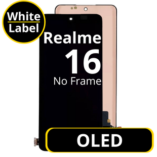 LCD OLED No Frame For Realme 16 - White Box