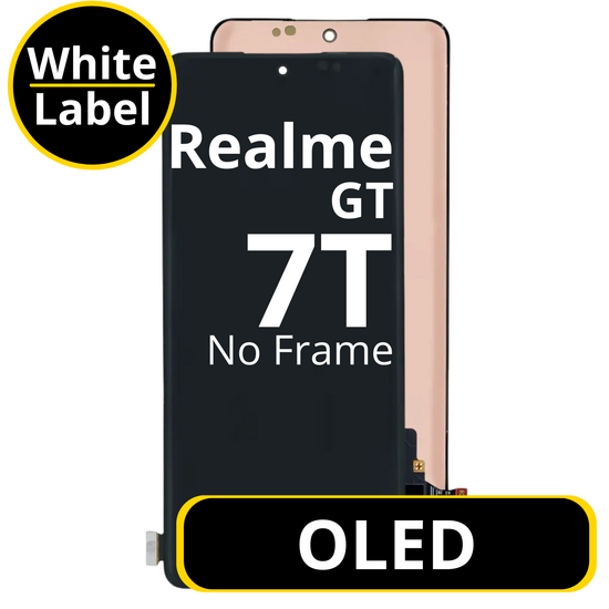LCD OLED No Frame For Realme GT 7T - White Box