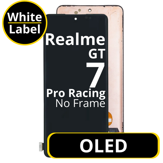 LCD OLED No Frame For Realme GT 7 Pro Racing - White Box