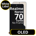 LCD OLED No Frame For Realme Narzo 70 Turbo - White Box