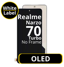 LCD OLED No Frame For Realme Narzo 70 Turbo - White Box