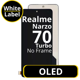 LCD OLED No Frame For Realme Narzo 70 Turbo - White Box