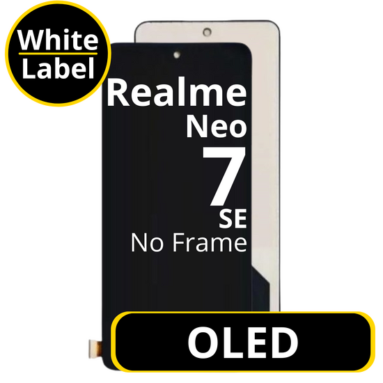 LCD OLED No Frame For Realme Neo 7 SE - White Box