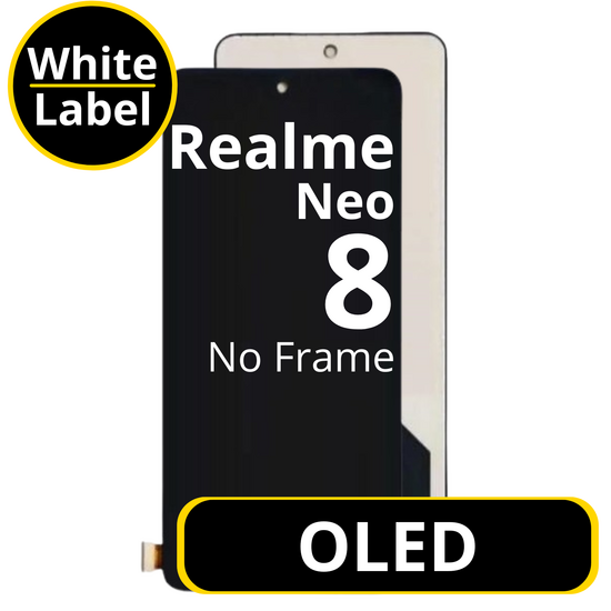 LCD OLED No Frame For Realme Neo 8 - White Box