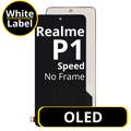 LCD OLED No Frame For Realme P1 Speed - White Box