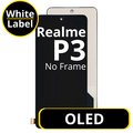 LCD OLED No Frame For Realme P3 - White Box