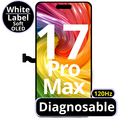 LCD Diagnosable Soft Oled Excellent For IPhone 17 Pro Max 120Hz White Box