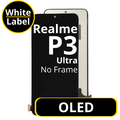 LCD OLED No Frame For Realme P3 Ultra - White Box