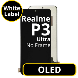 LCD OLED No Frame For Realme P3 Ultra - White Box