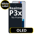 LCD OLED No Frame For Realme P3x - White Box