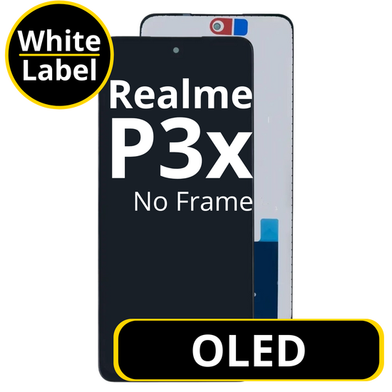 LCD OLED No Frame For Realme P3x - White Box