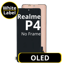 LCD OLED No Frame For Realme P4 - White Box