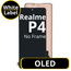 LCD OLED No Frame For Realme P4 - White Box