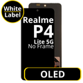 LCD OLED No Frame For Realme P4 Lite 5G - White Box