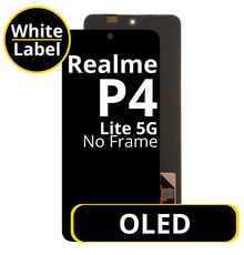 LCD OLED No Frame For Realme P4 Lite 5G - White Box