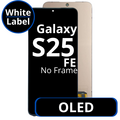 LCD OLED No Frame For Galaxy S25 FE - White Box