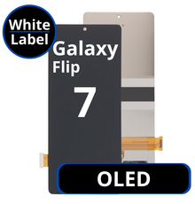 LCD OLED No Frame For Galaxy Flip 7 - White Box