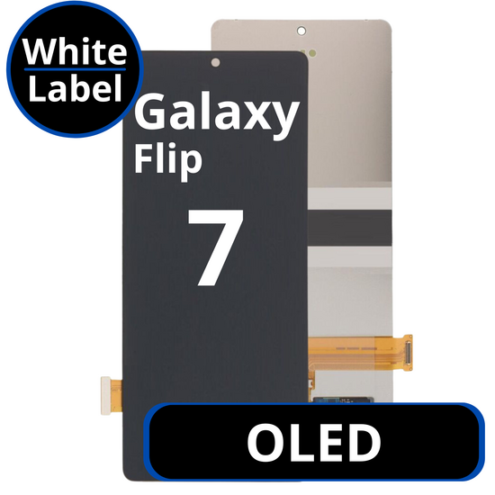 LCD OLED No Frame For Galaxy Flip 7 - White Box
