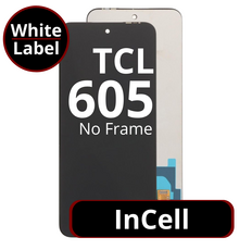 LCD InCell No Frame For TCL 605 - White Box