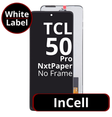 LCD InCell No Frame For TCL 50 Pro NxtPaper- White Box