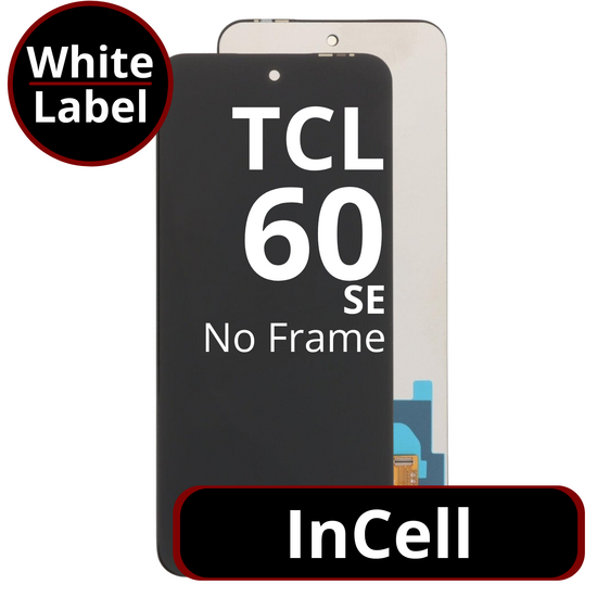 LCD InCell No Frame For TCL 60 SE - White Box