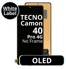 LCD InCell No Frame For Tecno Spark 40C - White Box