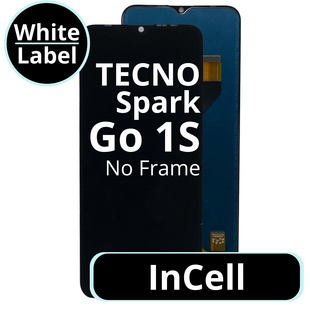 LCD InCell No Frame For Tecno Spark Go 1S - White Box