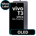 LCD OLED No Frame For Vivo T3 Ultra - White Box