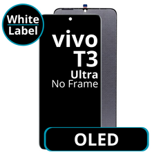 LCD OLED No Frame For Vivo T3 Ultra - White Box