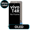 LCD OLED No Frame For Vivo T4R - White Box