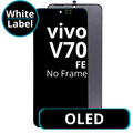LCD OLED No Frame For Vivo V70 FE - White Box