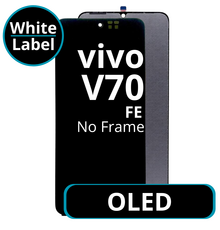 LCD OLED No Frame For Vivo V70 FE - White Box