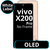 LCD OLED No Frame For Vivo X200 Pro - White Box