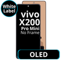LCD OLED No Frame For Vivo X200 Pro Mini - White Box