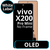 LCD OLED No Frame For Vivo X200 Pro Mini - White Box