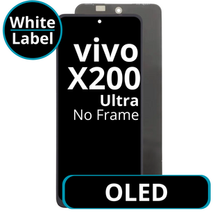LCD OLED No Frame For Vivo X200 Ultra - White Box