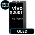 LCD OLED No Frame For Vivo X200T - White Box