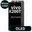 LCD OLED No Frame For Vivo X200T - White Box