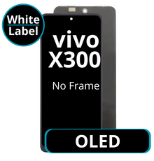 LCD OLED No Frame For Vivo X300 - White Box