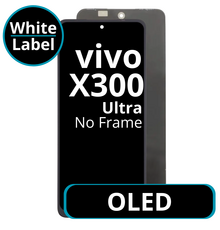 LCD OLED No Frame For Vivo X300 Ultra - White Box