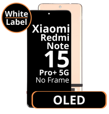LCD OLED No Frame For Xiaomi Redmi Note 15 Pro + 5G - White Box